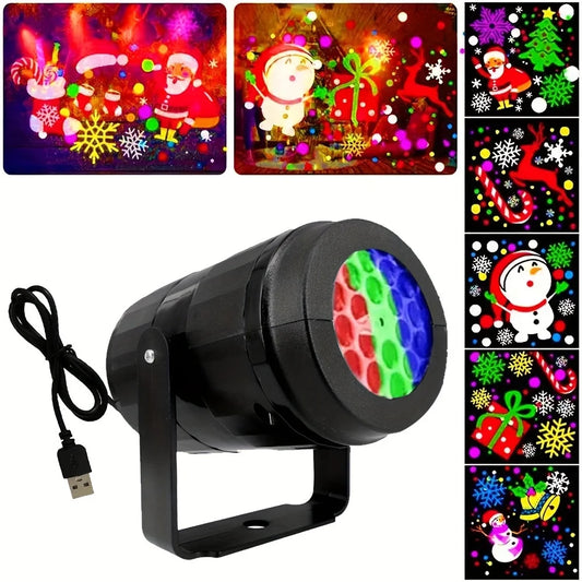 Proyector Navideño LED RGB
